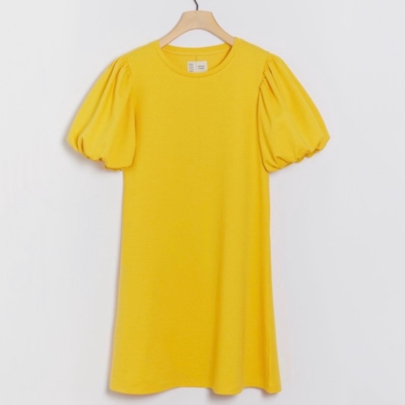 Anthropologie Dresses & Skirts - Anthropologie Saturday Sunday Sunny Day Puff Sleeve Tunic Dress Medium